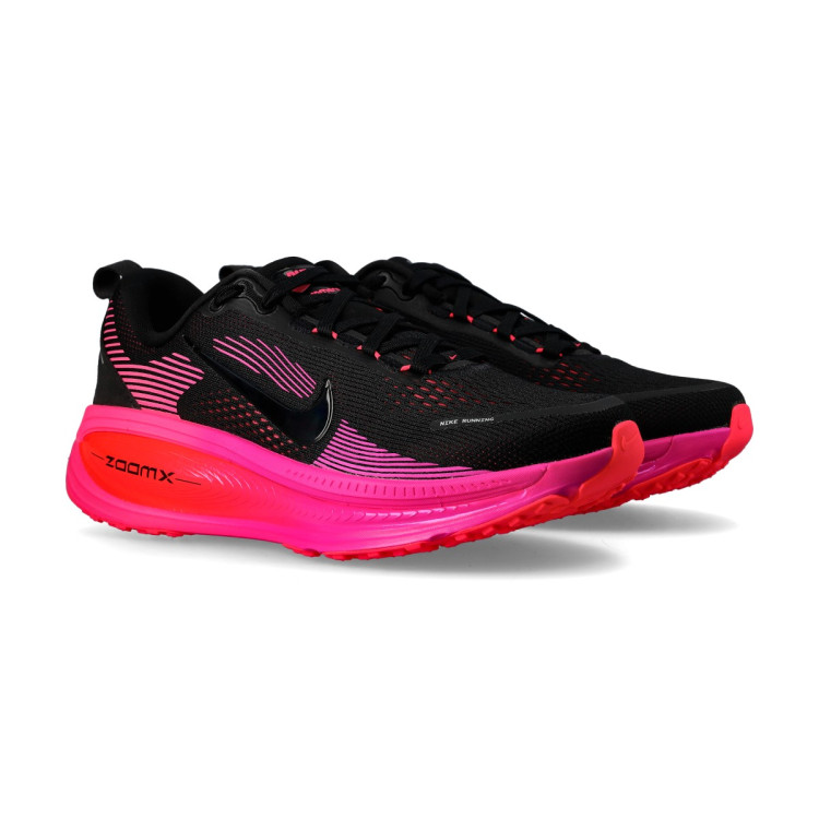 Running Shoes Nike Vomero 18 Mujer Black-Black-Hyper Pinike-Laser